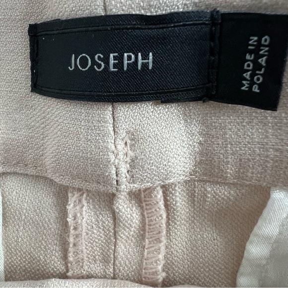 JOSEPH Stretch Linen Cotton Trina Trousers, EU 42 / US 10 - Picture 3 of 7